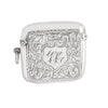 edwardian silver vesta case and holder