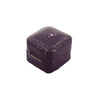 antique purple square box for rings