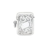 a scroll cartouche silver vesta case