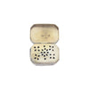 gilt and silver vinaigrette pierced grille and hallmark inside