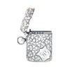 silver antique leaf initials vesta case hallmark