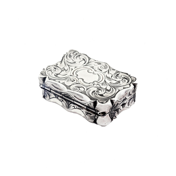 fancy scroll vinaigrette with hinge