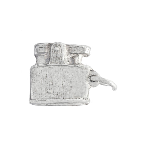 a vintage silver cigarette lighter charm