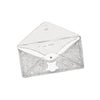 a silver antique envelope card holder open hallmark