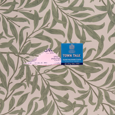 silver polishing cloth dinky size by town talk 